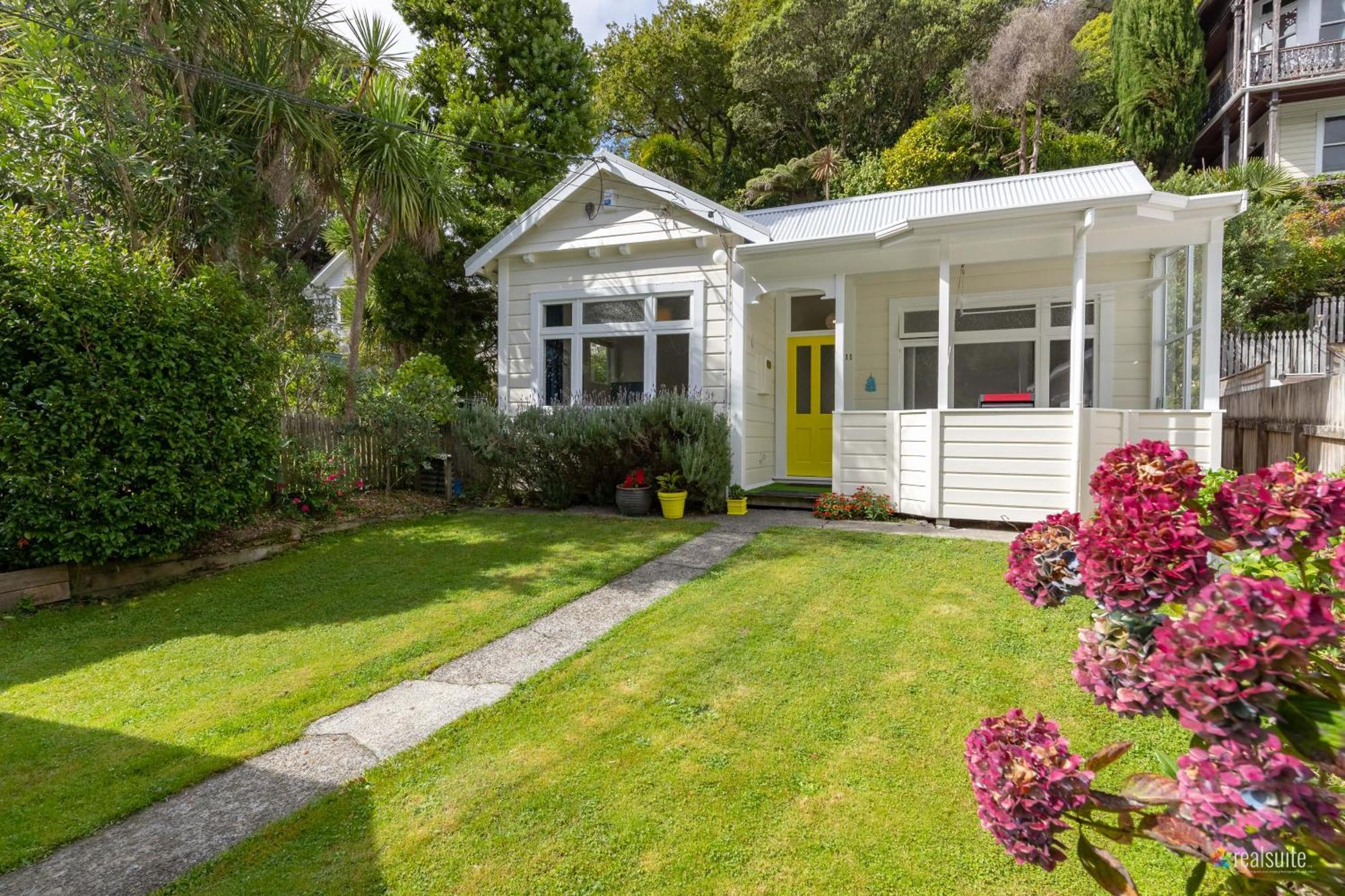 Peaceful & Private City Cottage With Carparks Wellington Kültér fotó